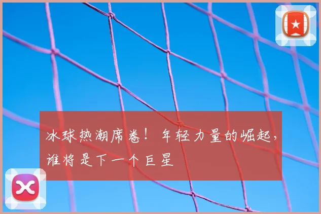 冰球热潮席卷！年轻力量的崛起，谁将是下一个巨星